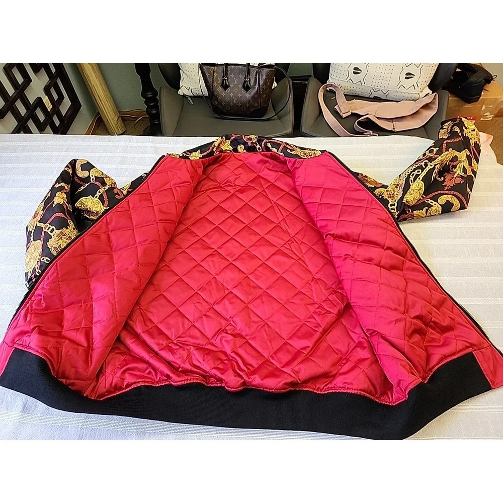True Religion XL NEW! Limited Edition Reversible Bomber Jacket $695